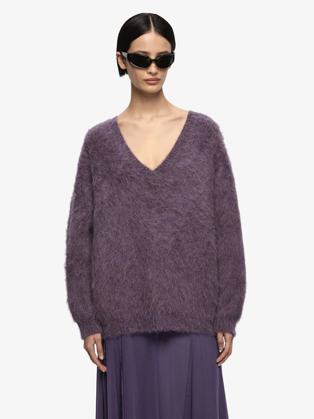 Noe Oversized Jumper Amethyst