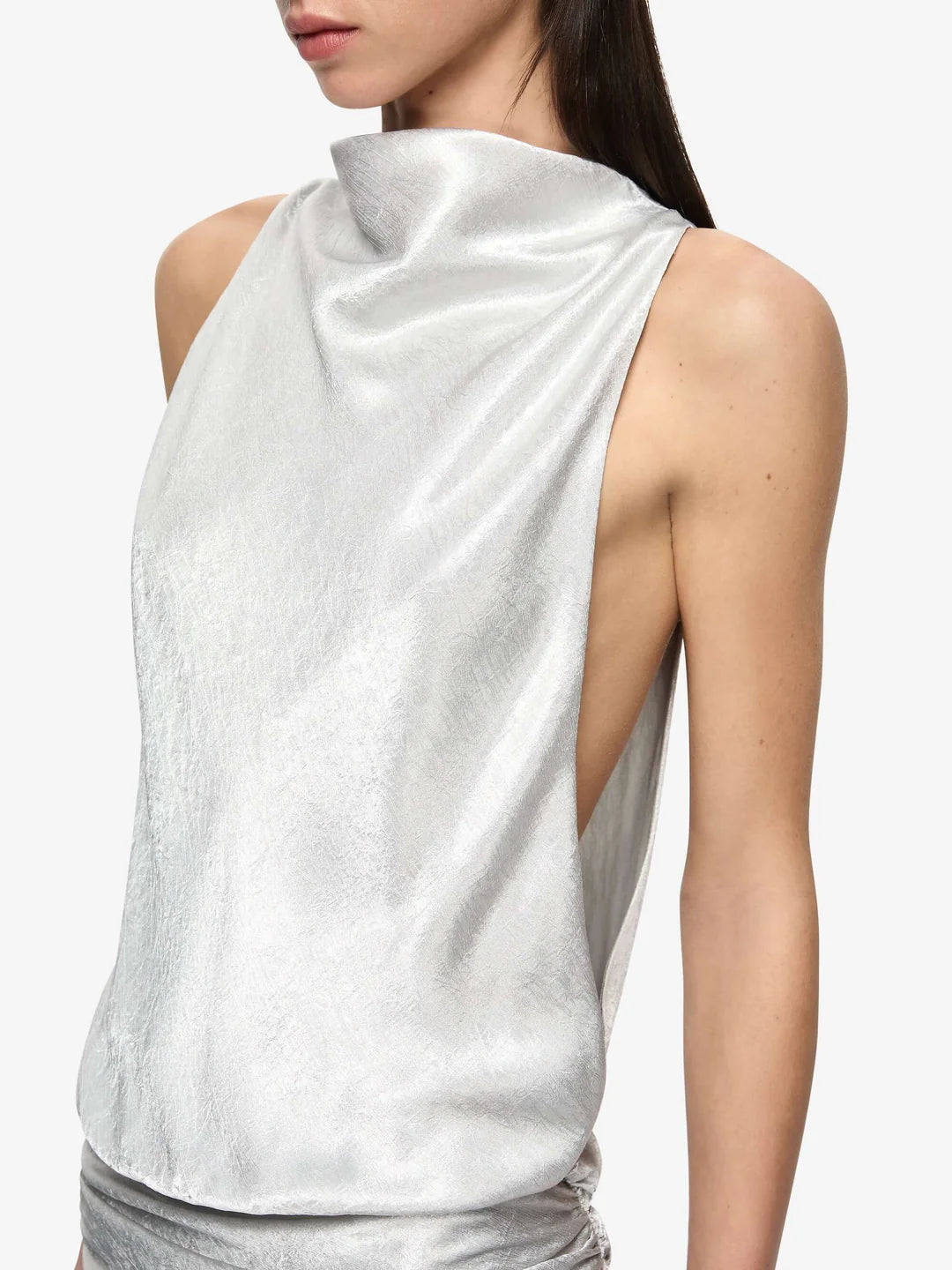 Bec and Bridge Juna Mini Dress Silver