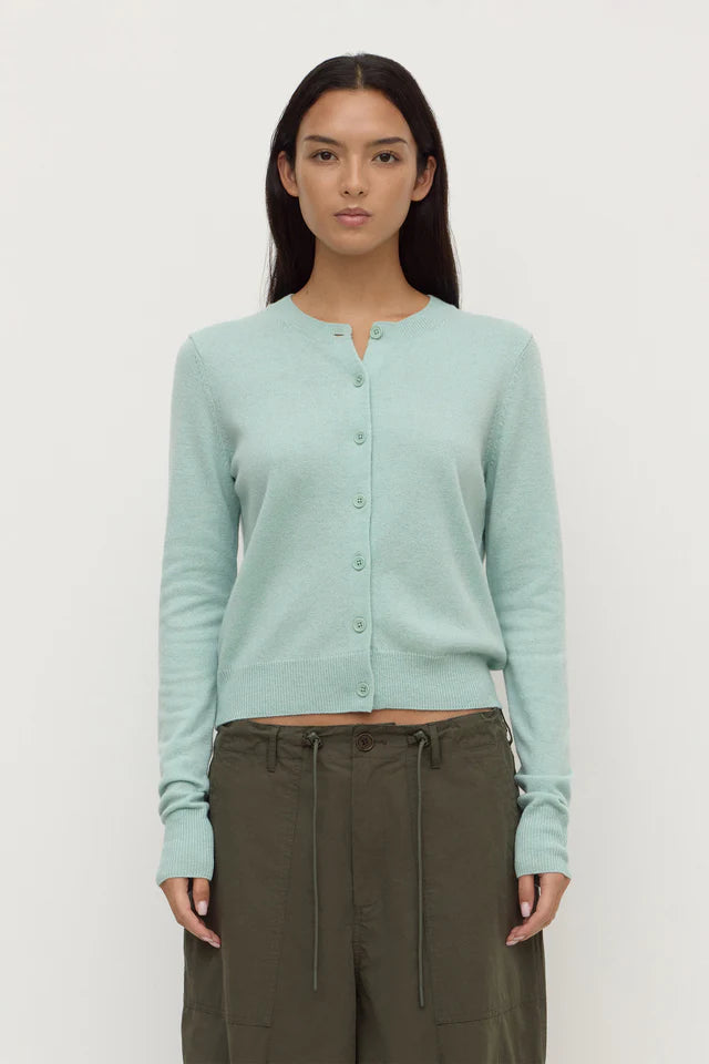 Benny Knit Cardigan Mint