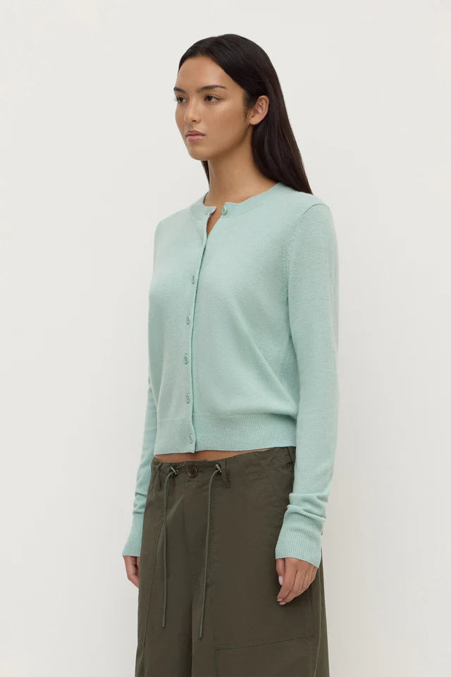Benny Knit Cardigan Mint