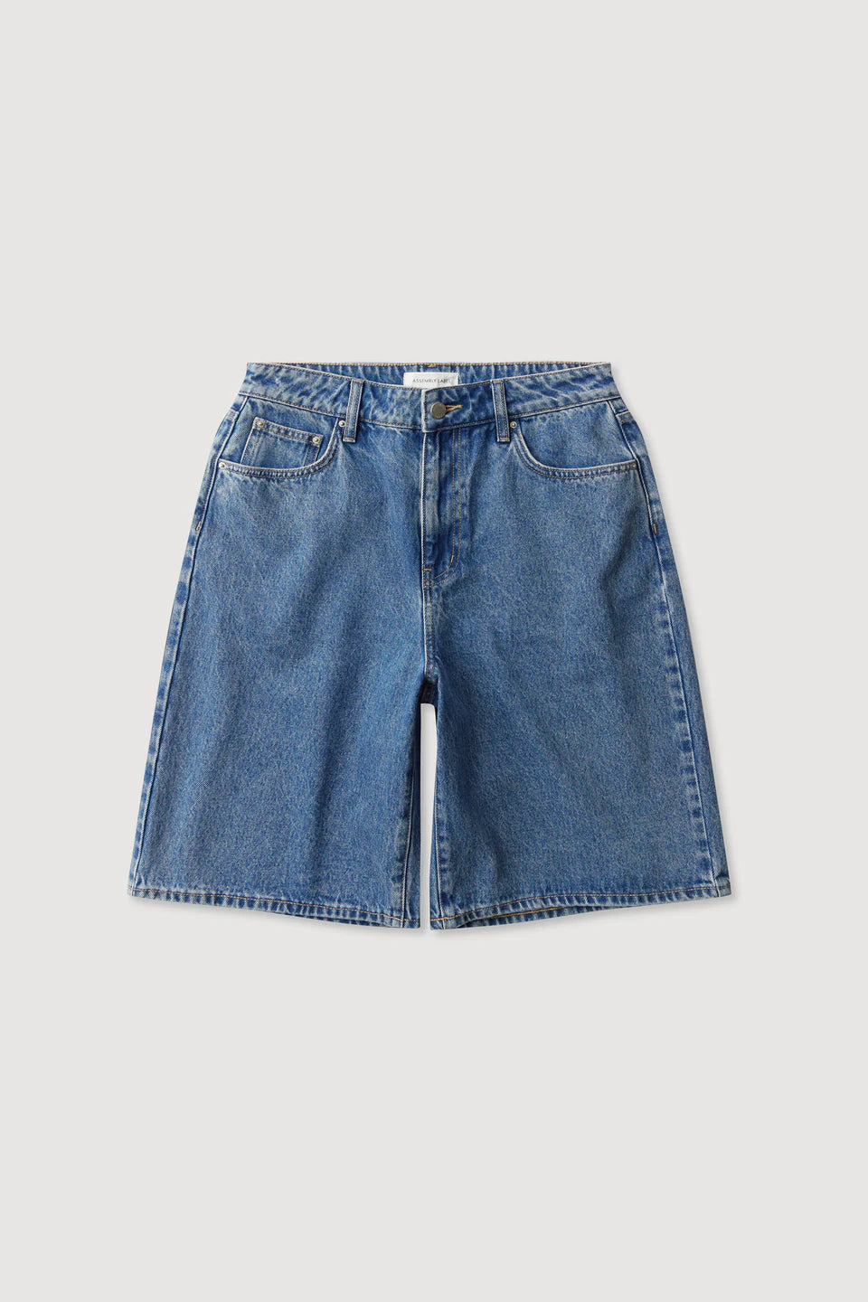 Bermuda Denim Short Dark Stone