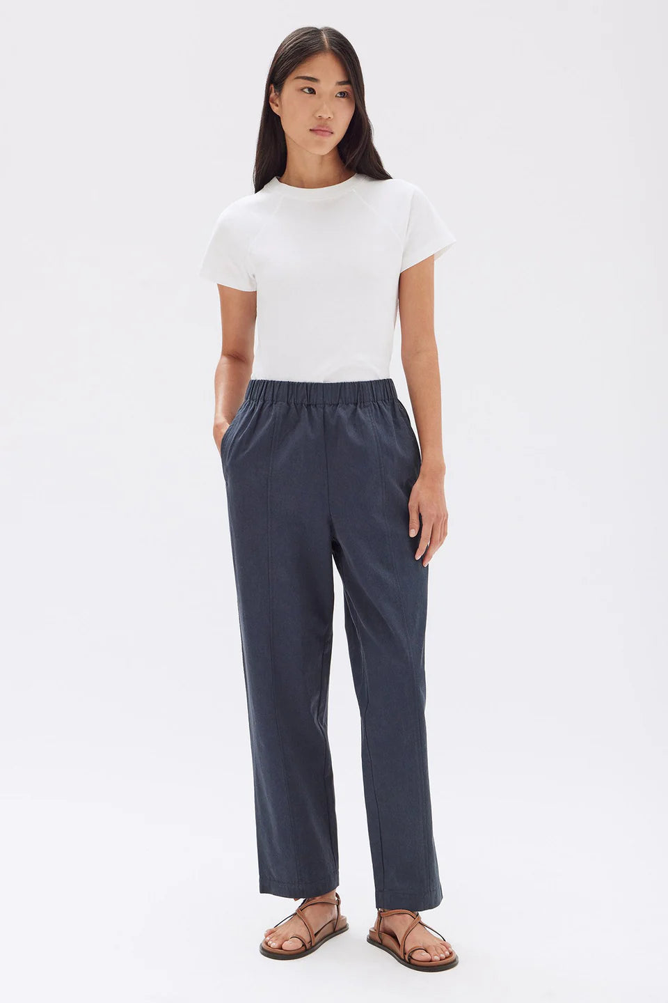 Bria Pant Navy Navy