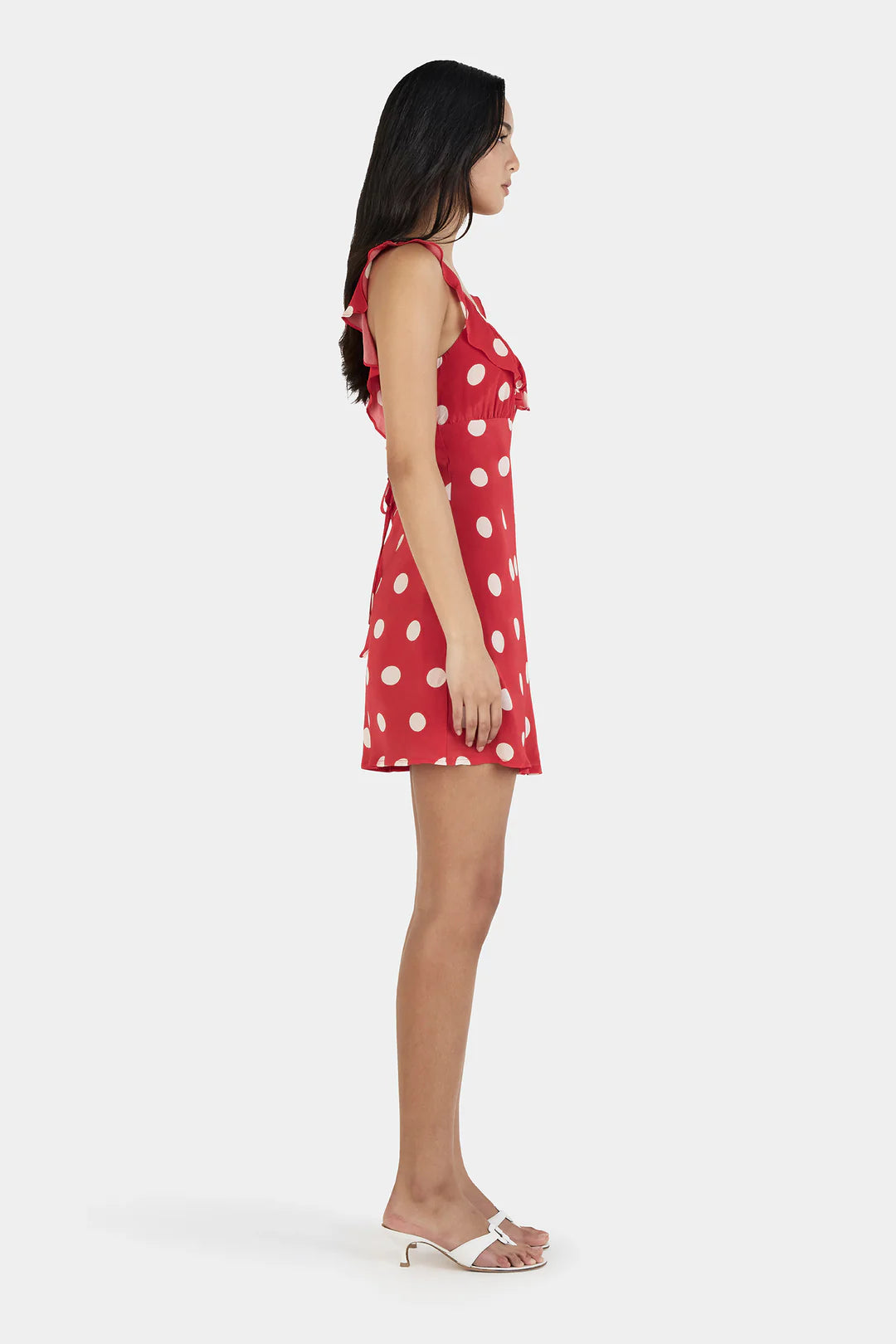 Candy Mini Dress Red Polka Dot
