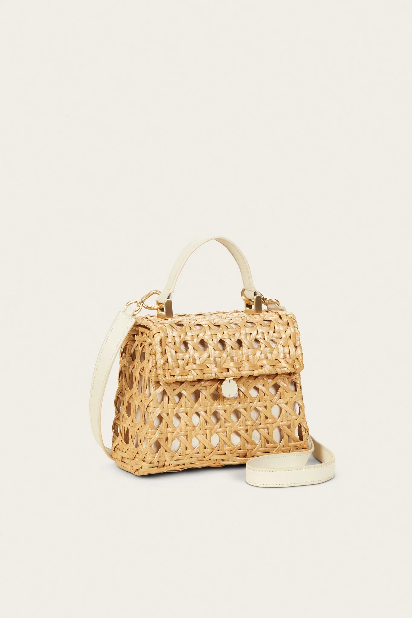 Cult Gaia Sybil Crossbody Light Natural