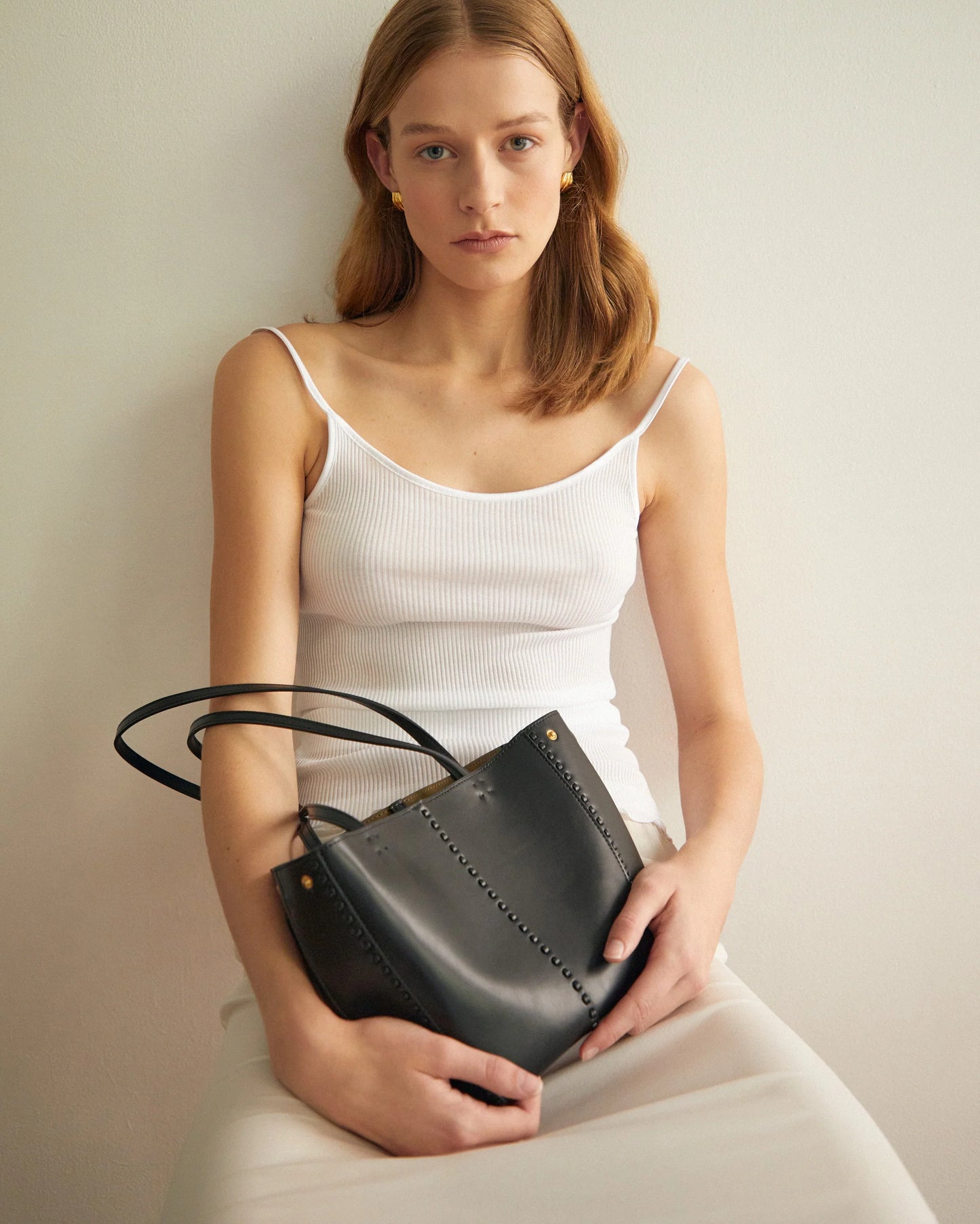 Brie Leon Reese Mini Tote Black