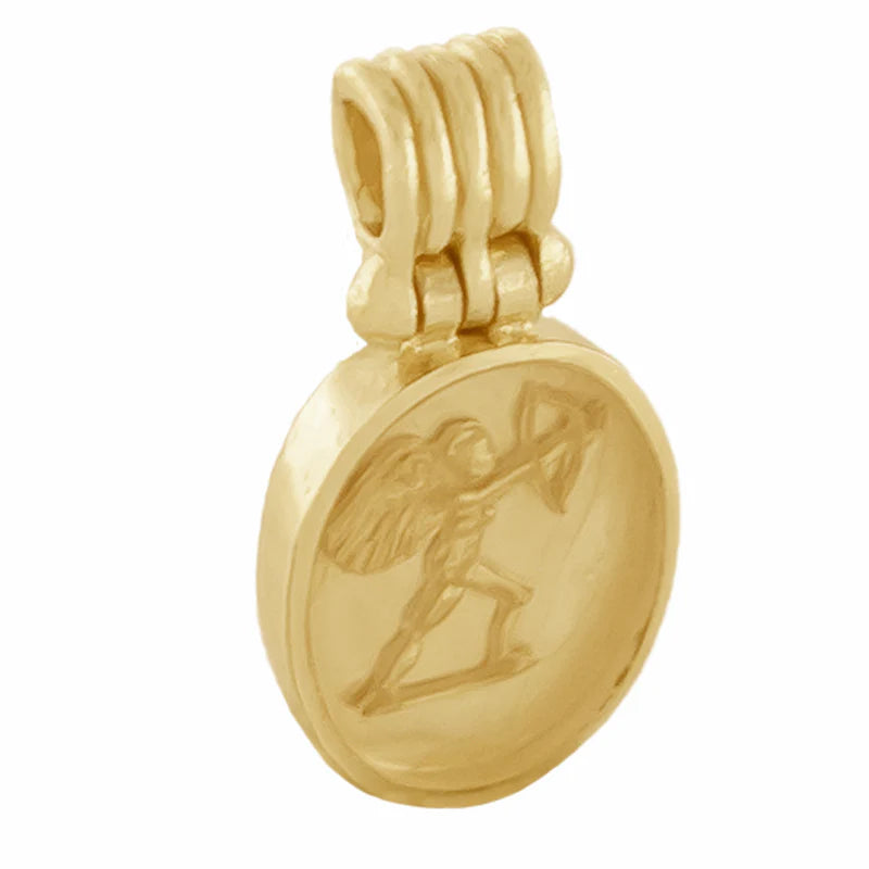 Mercurius Pendant in Resin Gold