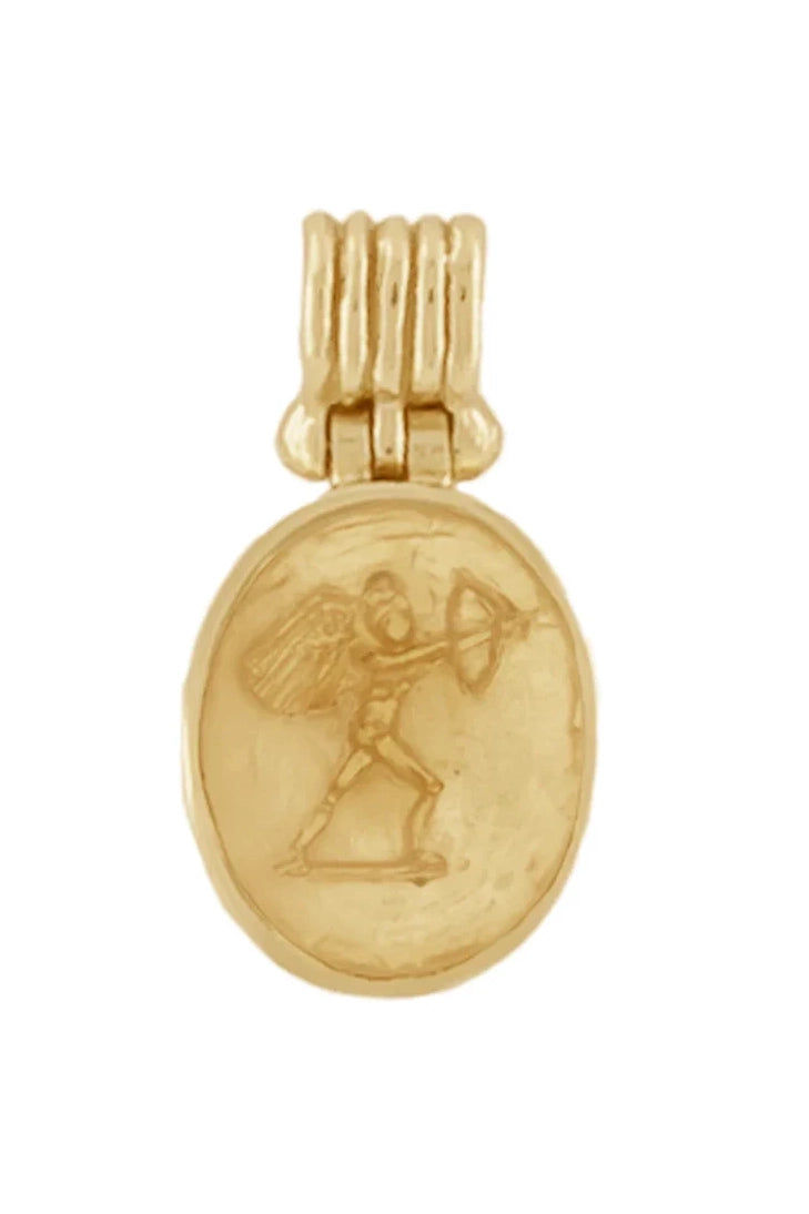 Mercurius Pendant in Resin Gold