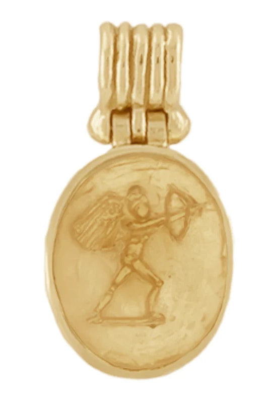 Mercurius Pendant in Resin Gold