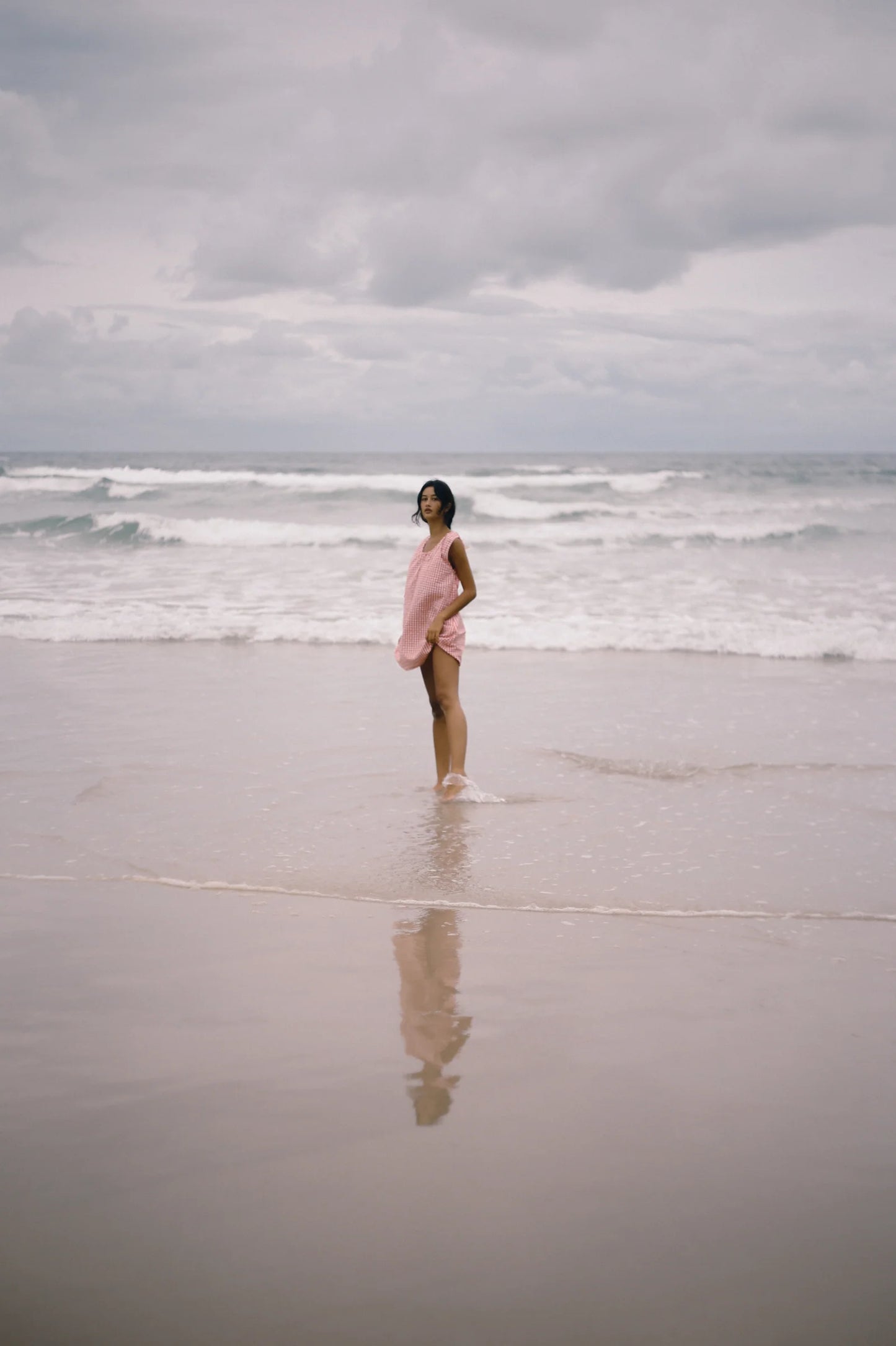 Luna Shift Dress Starburst Gingham