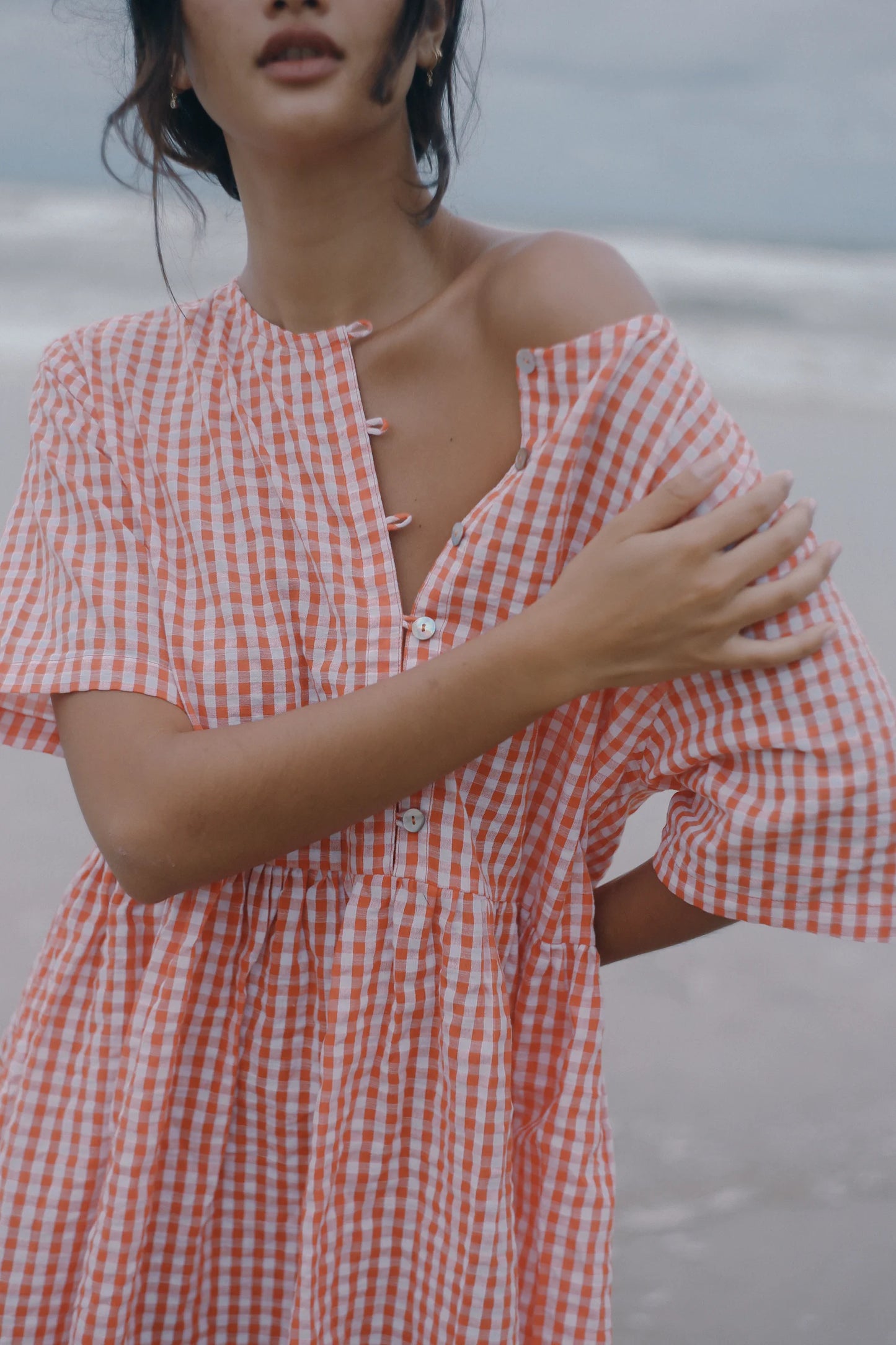 Darcy Dress Starburst Gingham