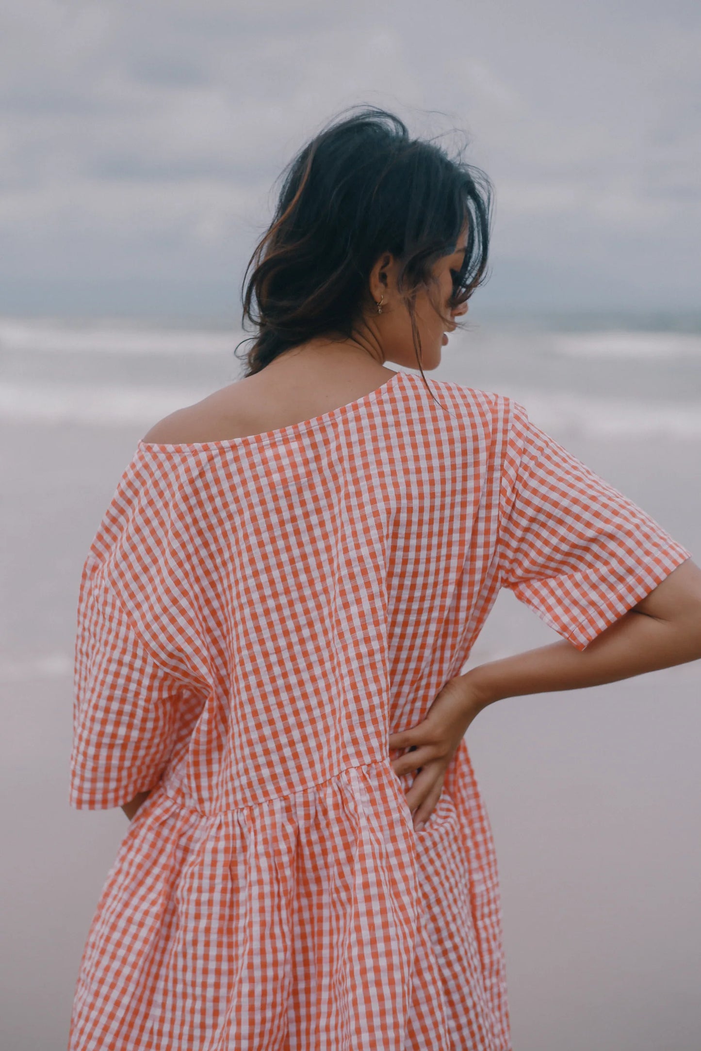 Darcy Dress Starburst Gingham