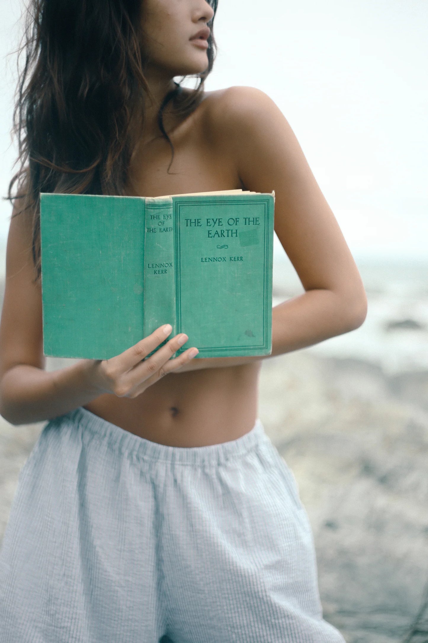 Ivy Pant Spirulina Stripe