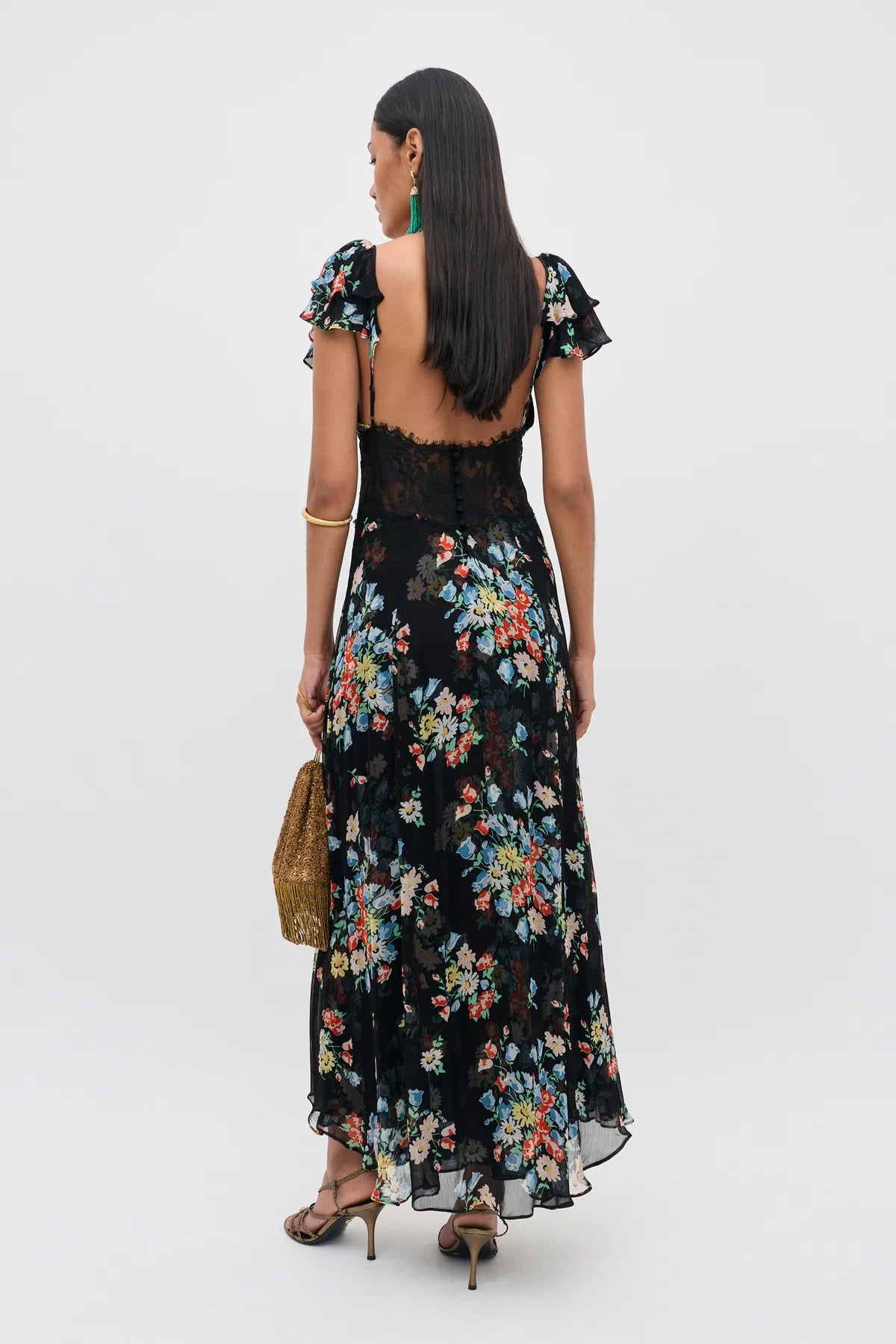 Rixo Carina Georgette Dress