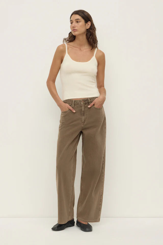 Carina Wool Tank Cream