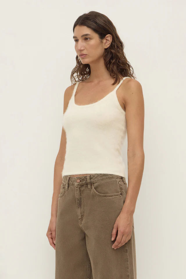 Carina Wool Tank Cream