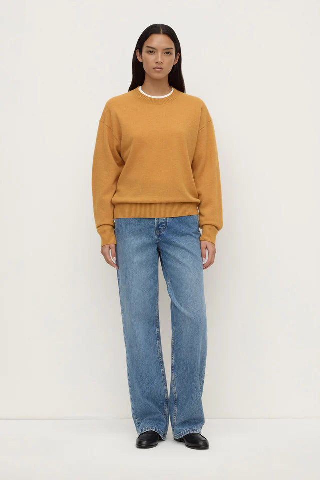 Carter Wool Sweater Honey