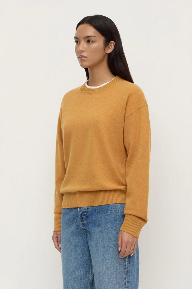 Carter Wool Sweater Honey