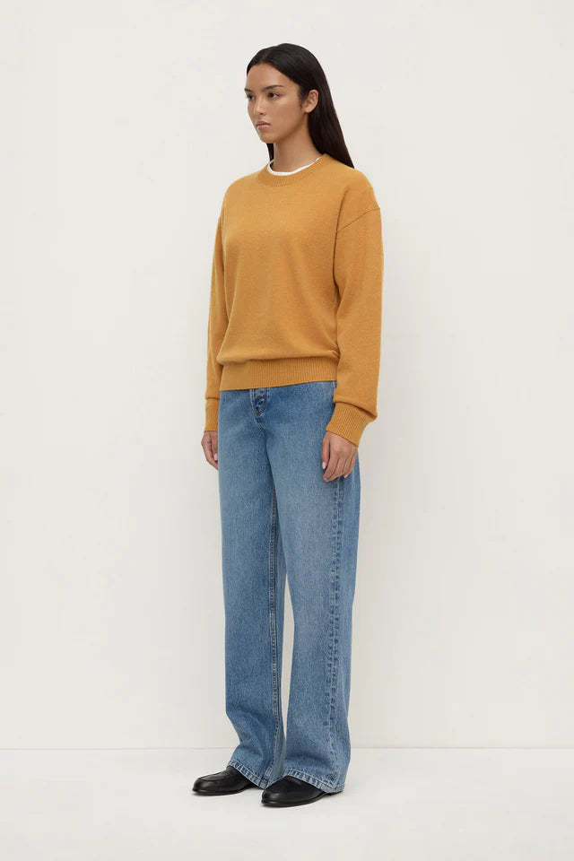 Carter Wool Sweater Honey