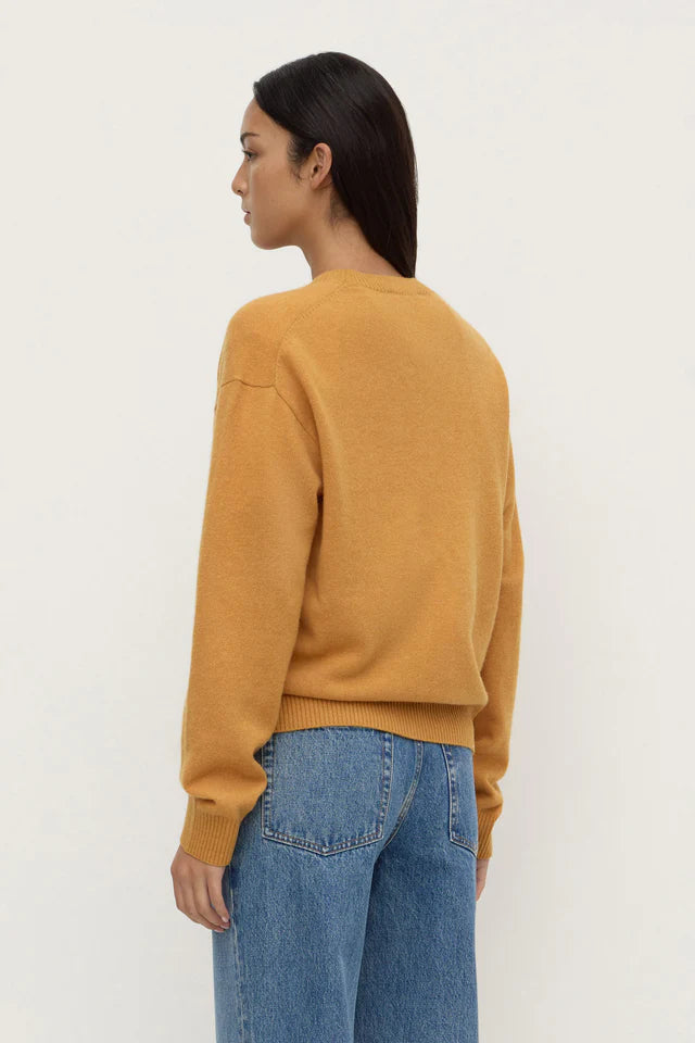 Carter Wool Sweater Honey