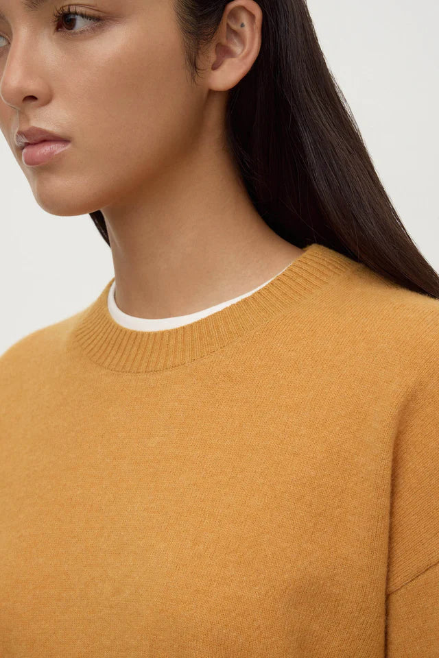 Carter Wool Sweater Honey