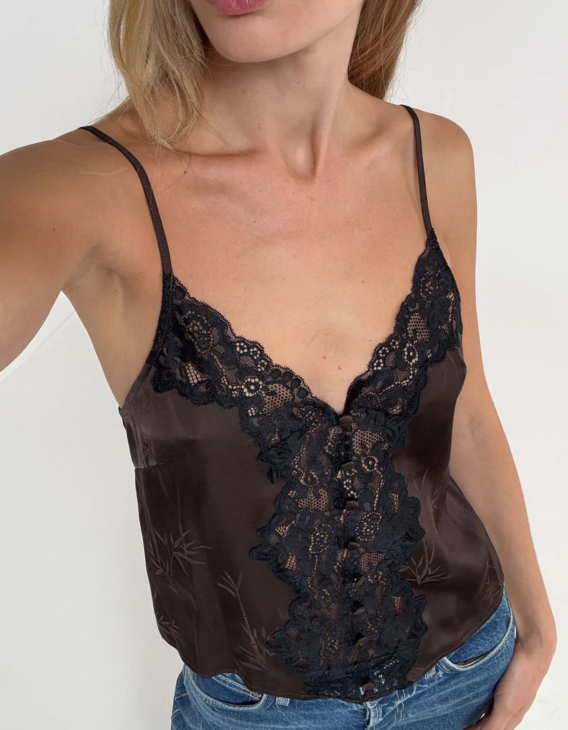 Chantilly Tank Espresso Bamboo