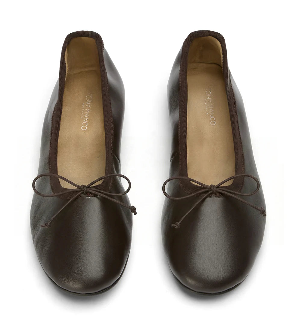 Tony Bianco Chelsea Chocolate Nappa