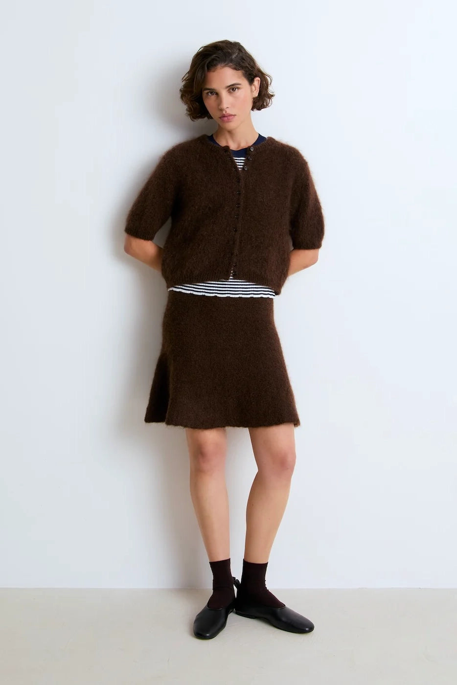 Cardigan Selmana Chocolate