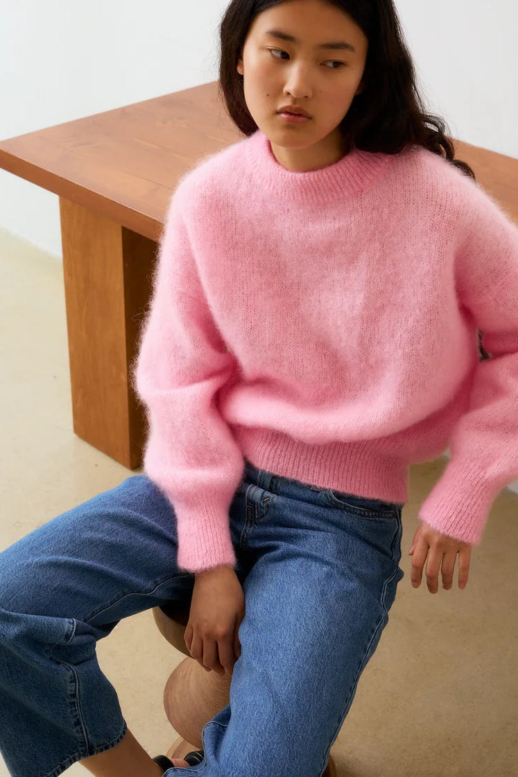 Jane Mohair Sweater Light Pink