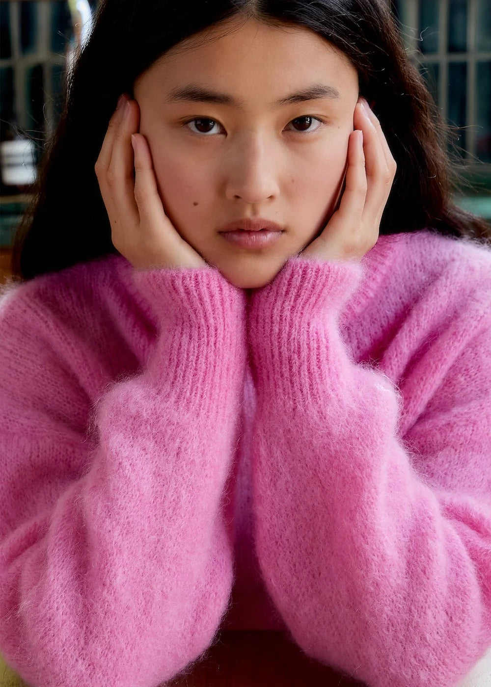 Jane Mohair Sweater Light Pink