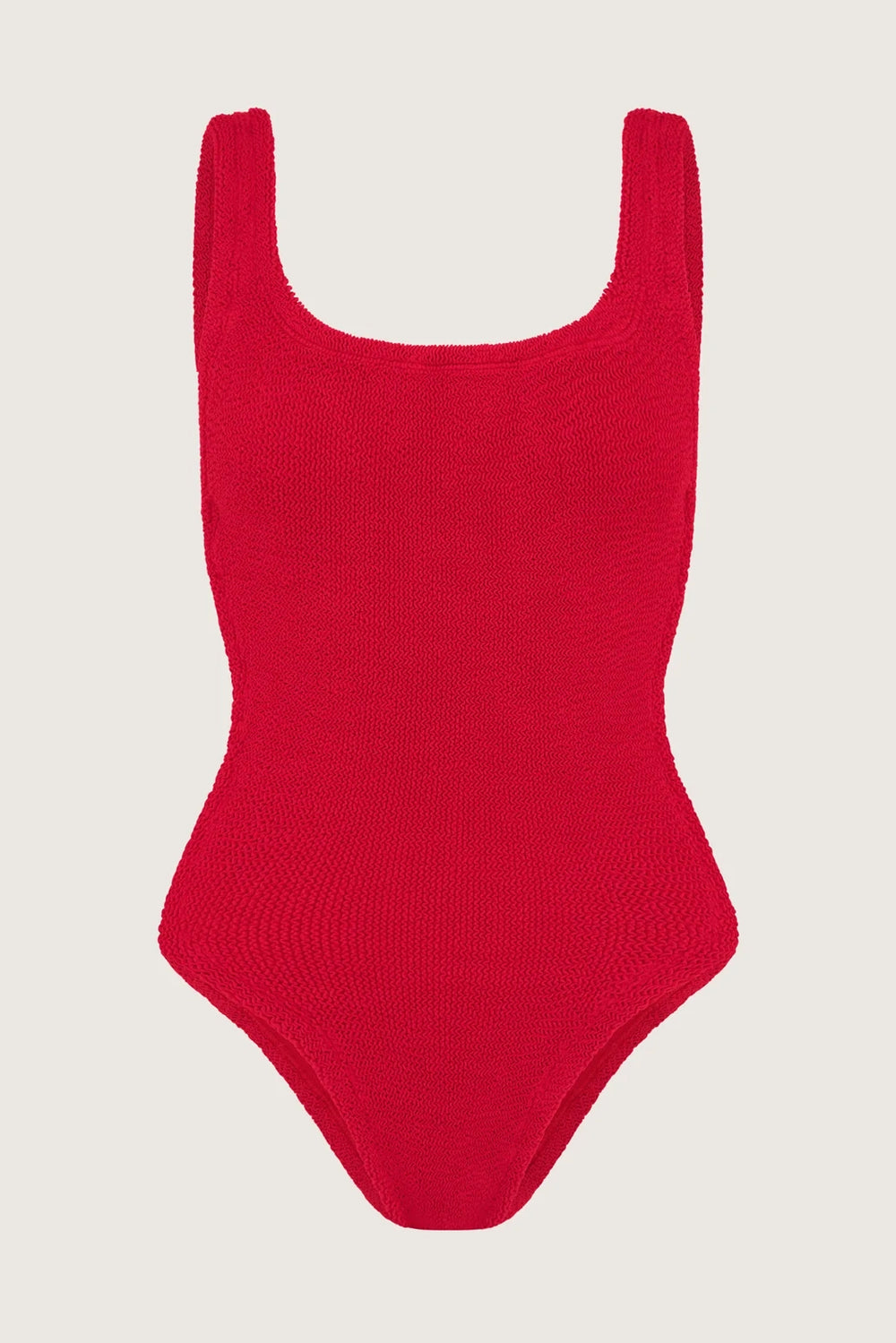 Square Neck Swim Red