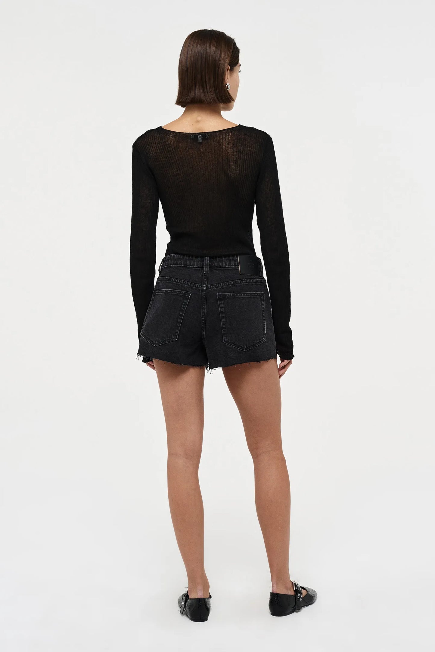 Daria Short French Black