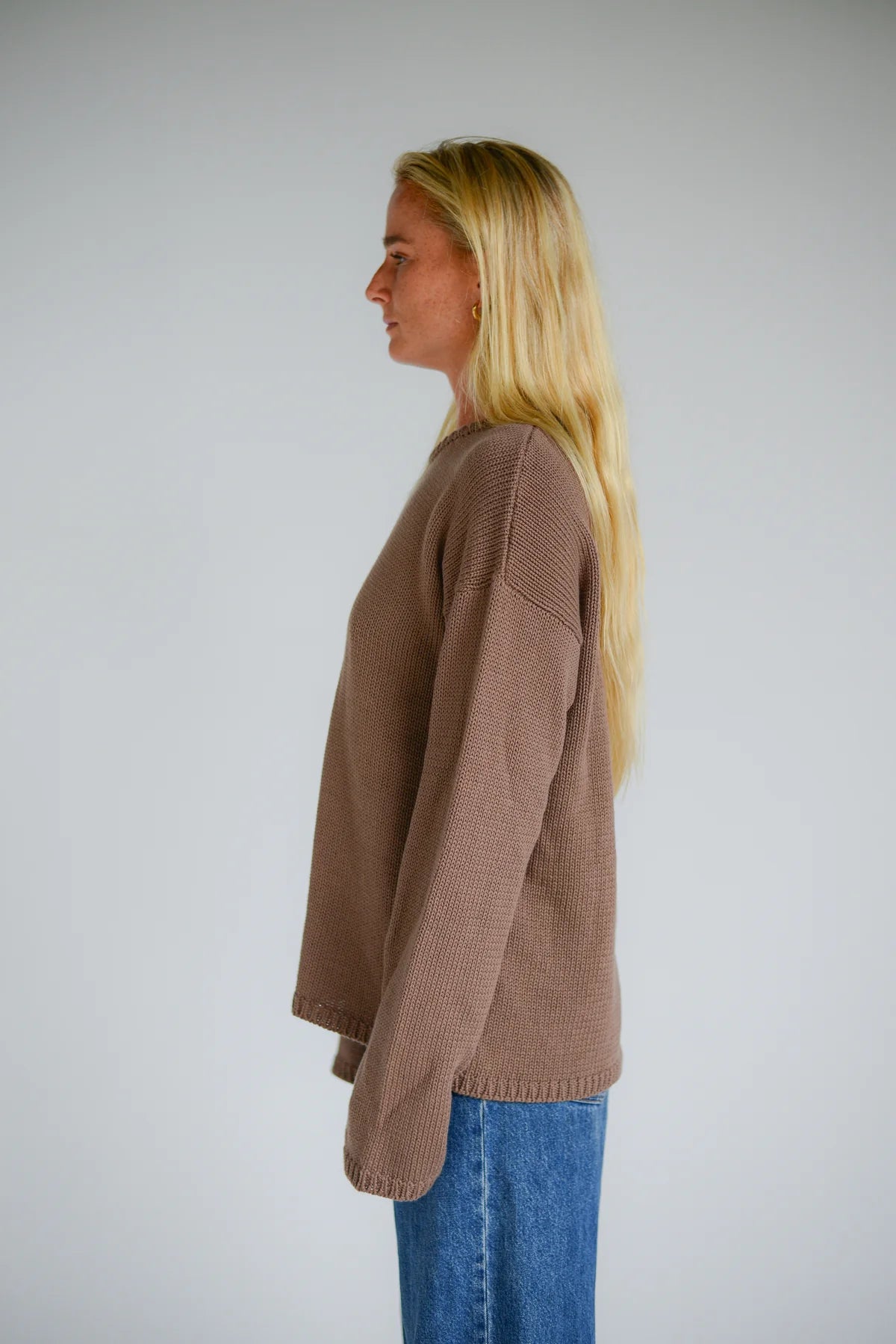 Lucia Knit Jumper Mocha