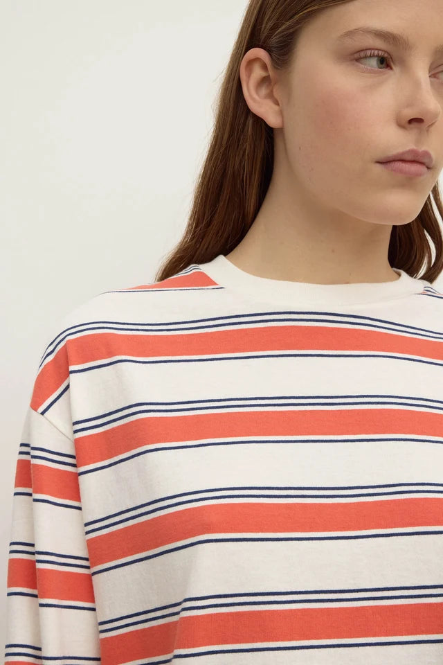 Assembly Label Eliana Stripe Cotton Long Sleeve Tee