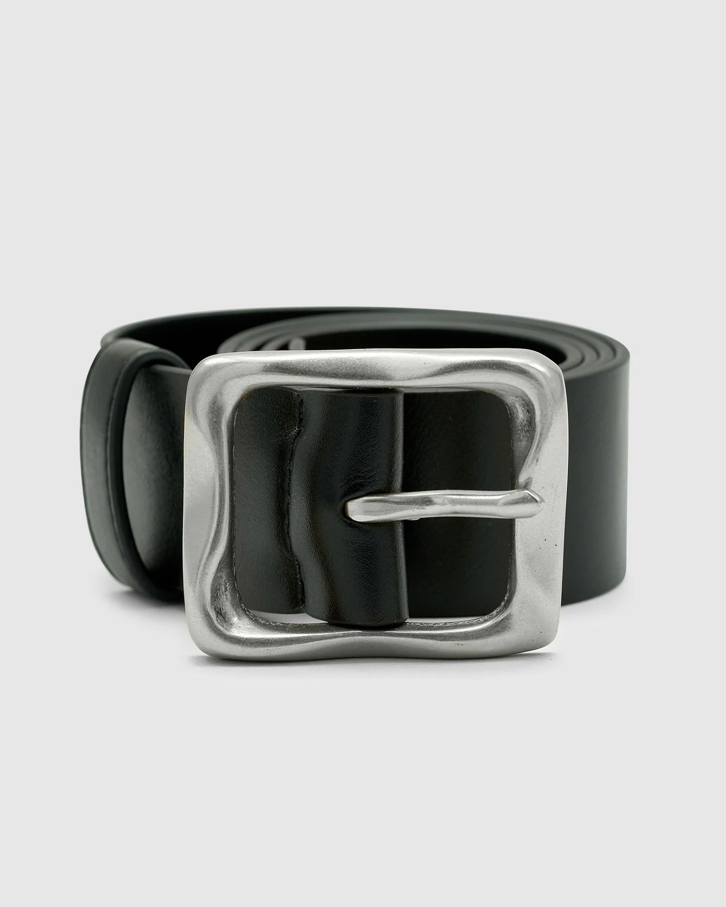 Everyday Belt Black Silver