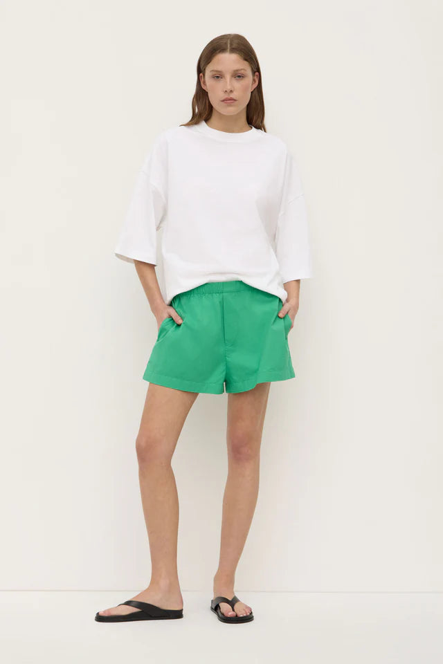 Everyday Poplin Short Green