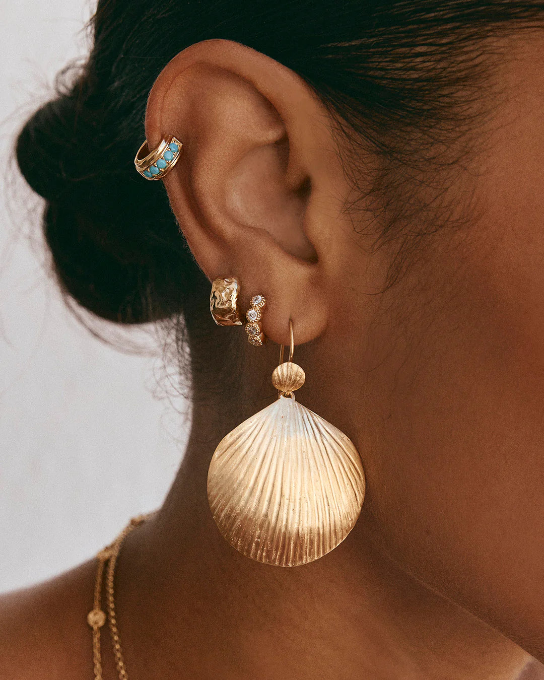 Antique Gold Chubby Huggies