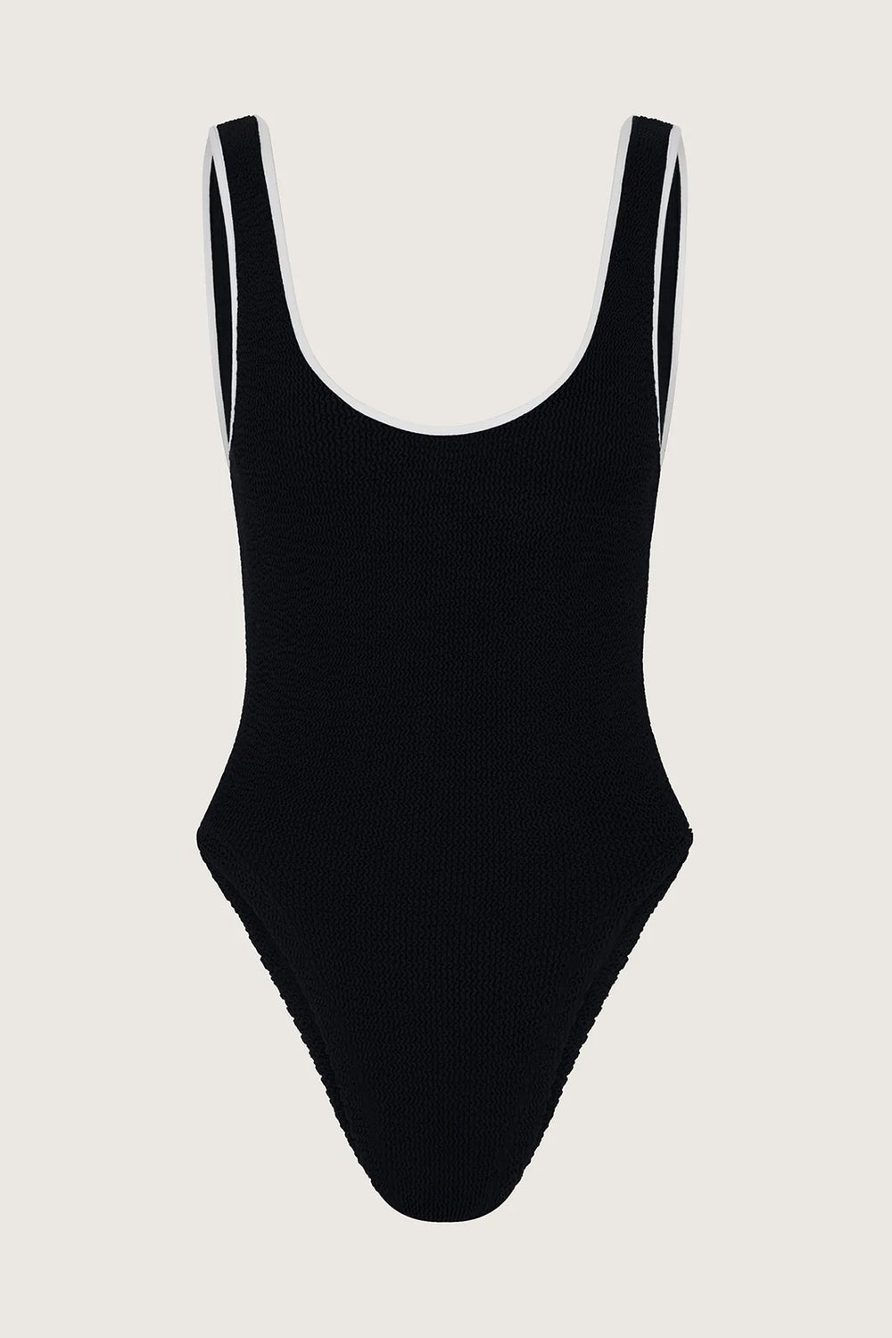 Faye Swim Black White