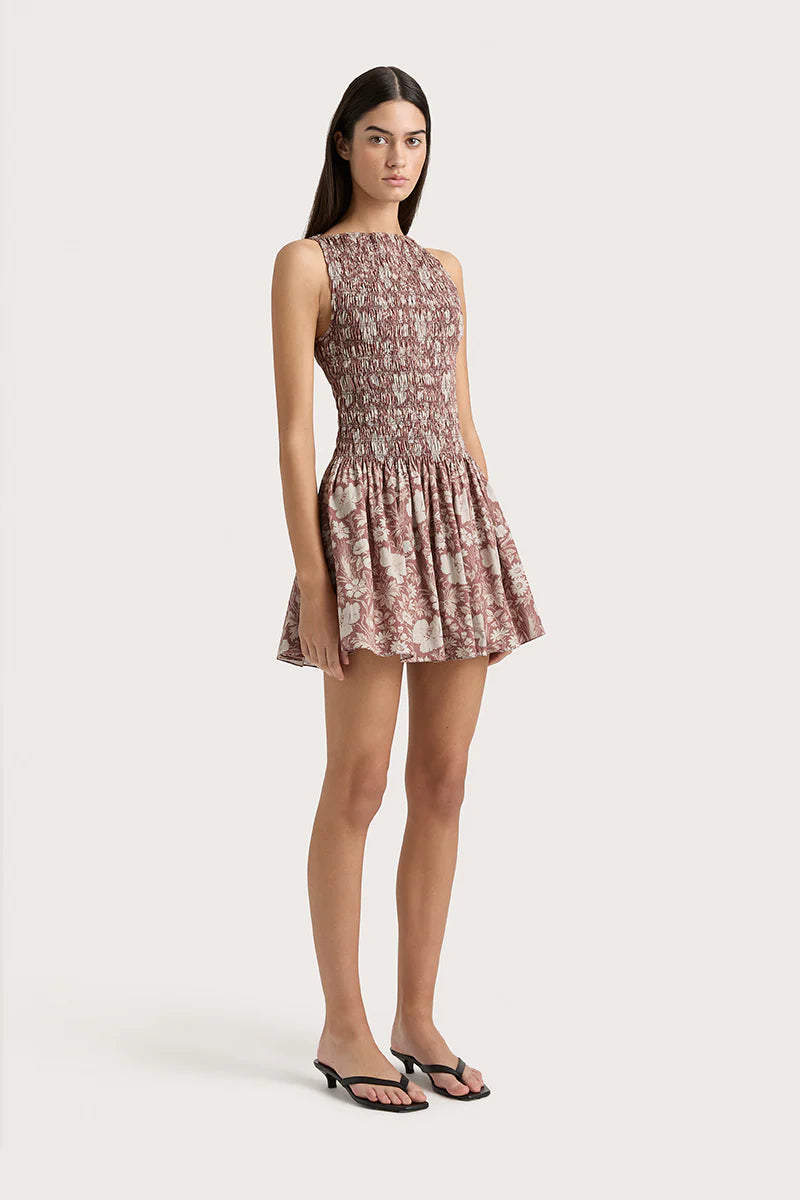 Noa Mini Dress Sun Flora