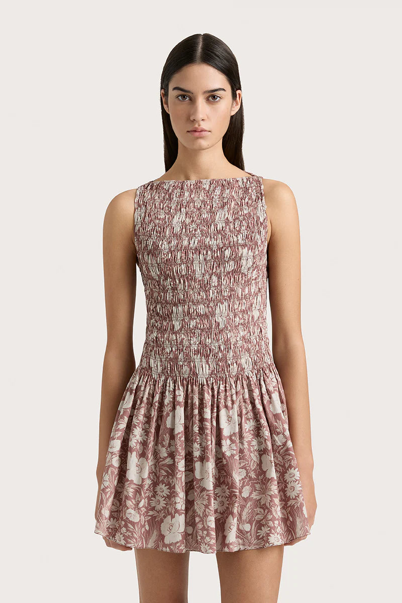 Noa Mini Dress Sun Flora