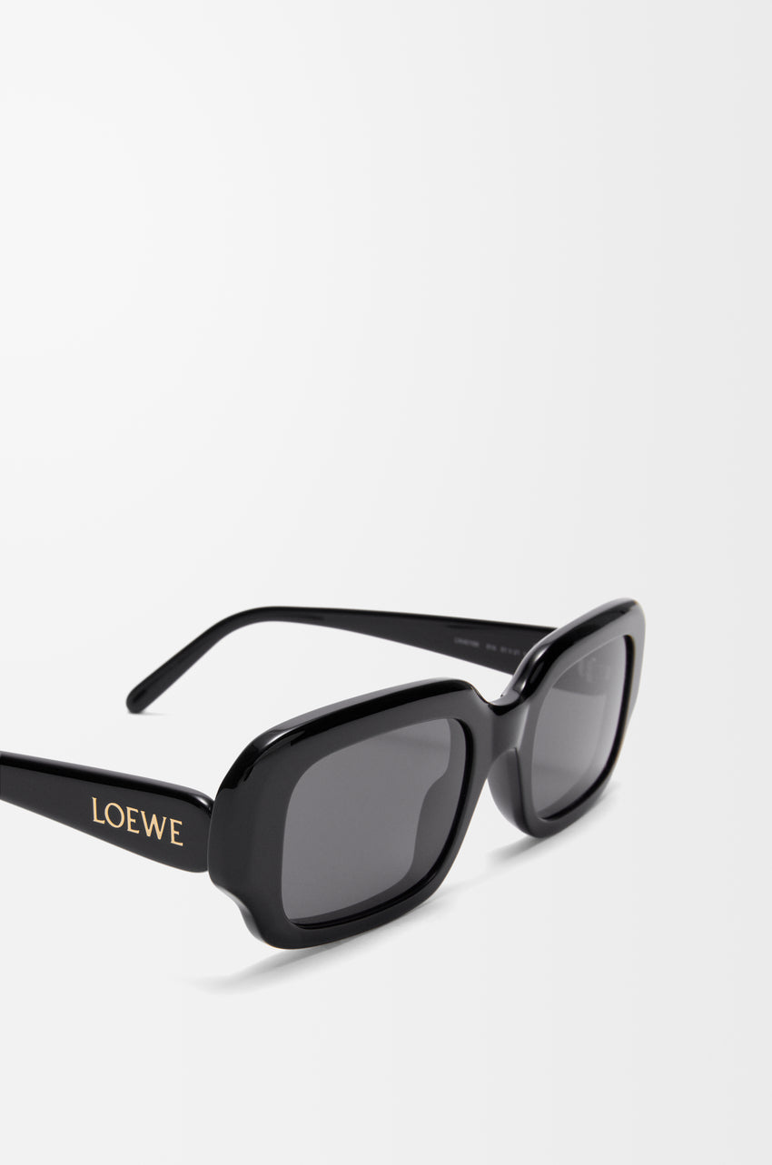 Loewe Rectangular Slim sunglasses Black LW40158I
