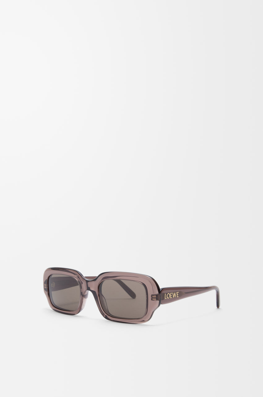 Loewe Rectangular Slim sunglasses Brown LW40158I