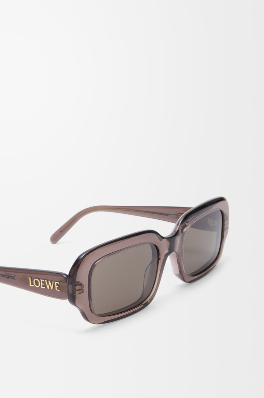 Loewe Rectangular Slim sunglasses Brown LW40158I