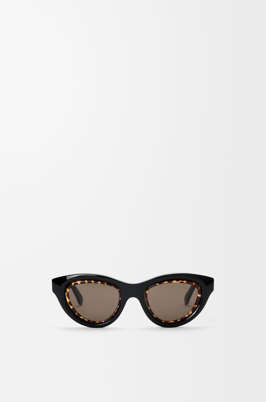 Loewe Mini Anagram Cateye sunglasses Black LW40182U