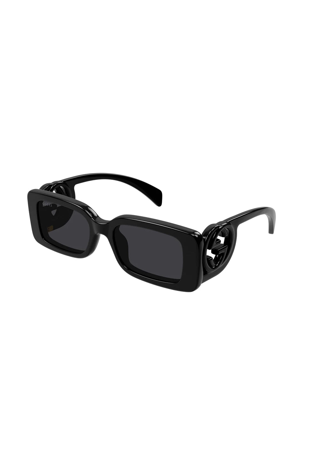 Gucci Rectangular Sunglasses Black GG1325S001