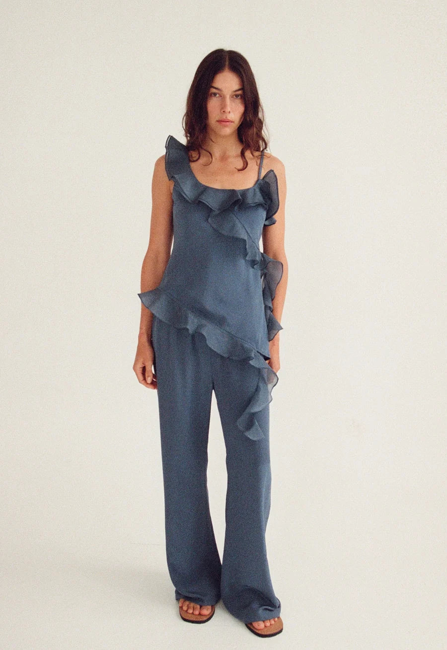 Maggie Marilyn Gentle By Nature Top Vintage Navy