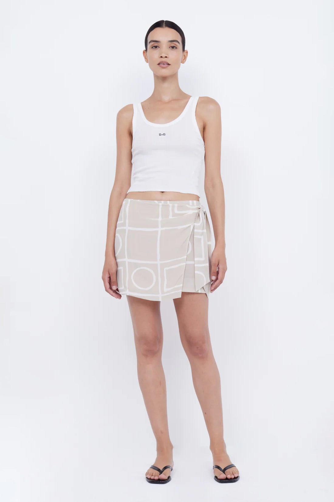 Salma Wrap Mini Skirt