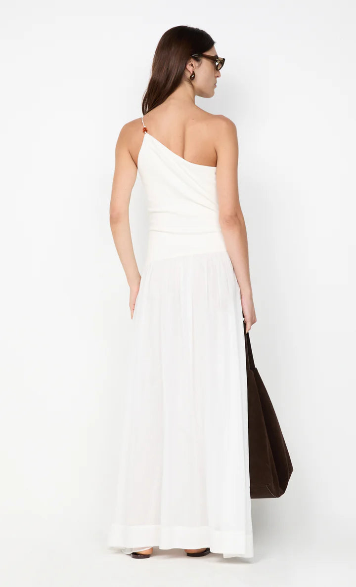 Sabrine Asym Maxi Ivory