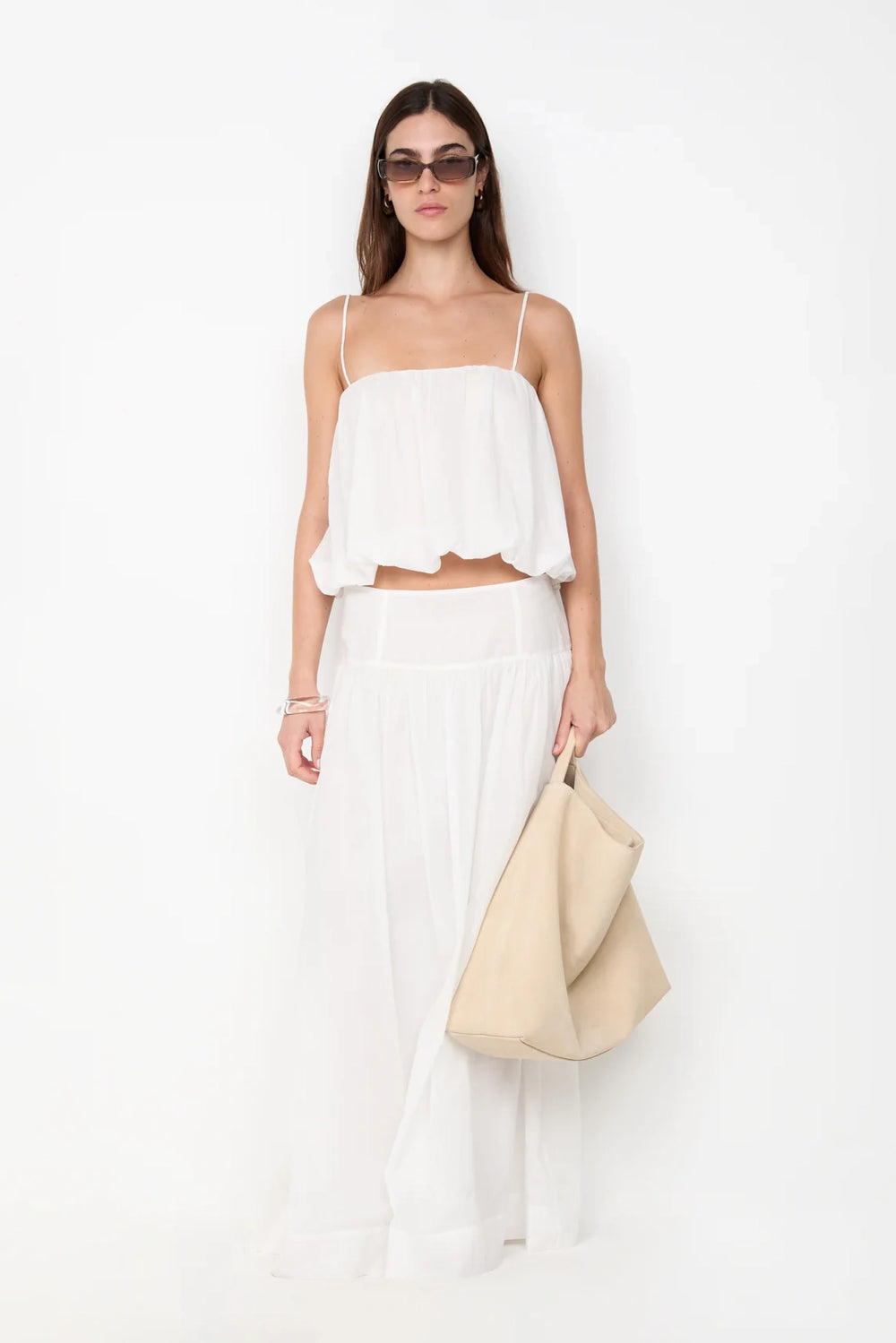 Marlowe Maxi Skirt White