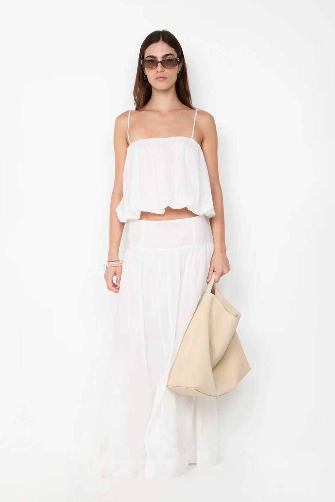 Marlowe Maxi Skirt White