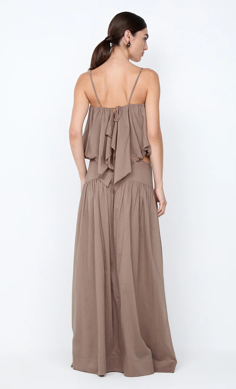 Marlowe Bubble Cami Taupe
